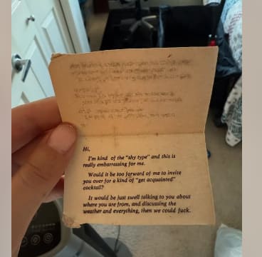 Grandpa's kept this in his wallet since 1976