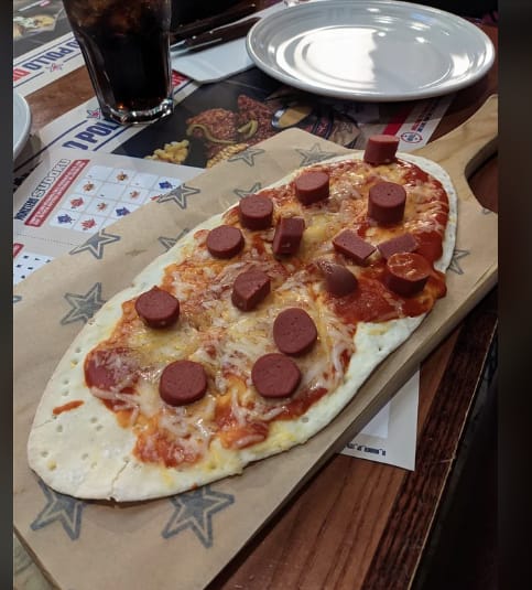 The worst pizza I've seen on my life