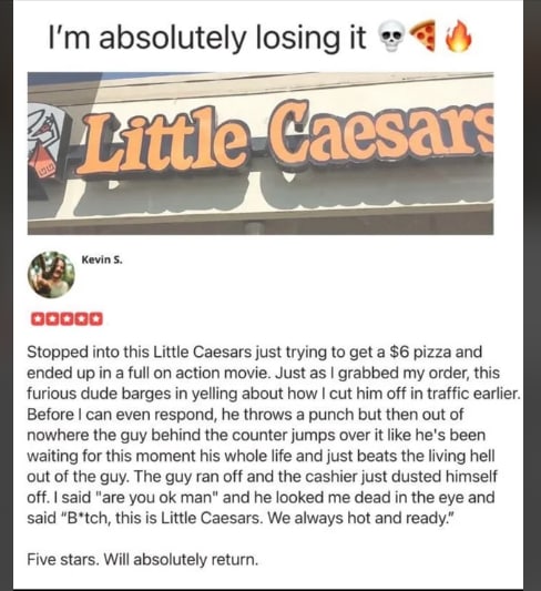Funniest food review ever 😂