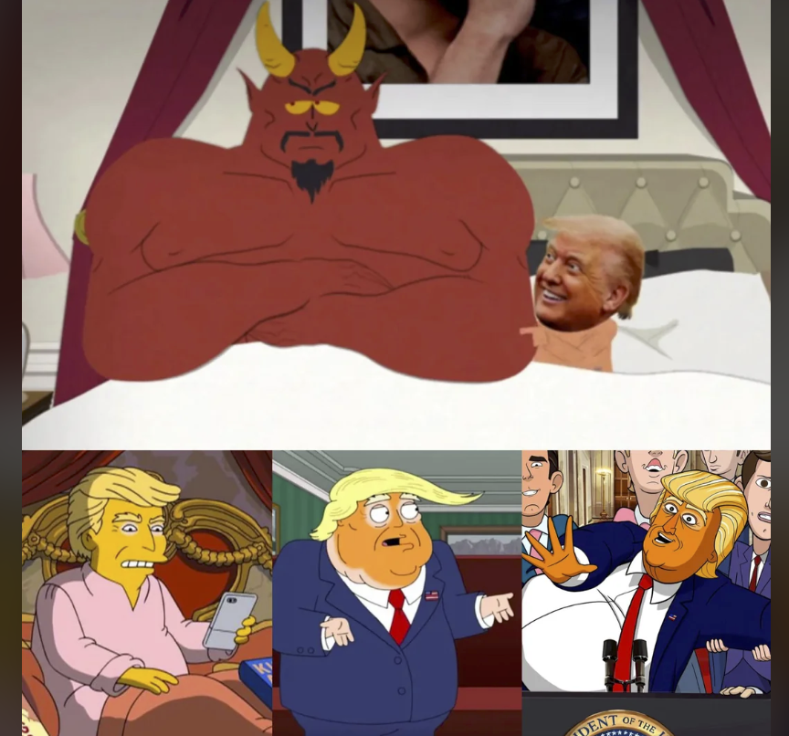 Why South Park succeeded in their portrayal of Trump when most other cartoons failed?