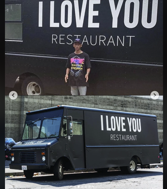 Jaden Smith Opens a Food Truck to Feed the Homeless