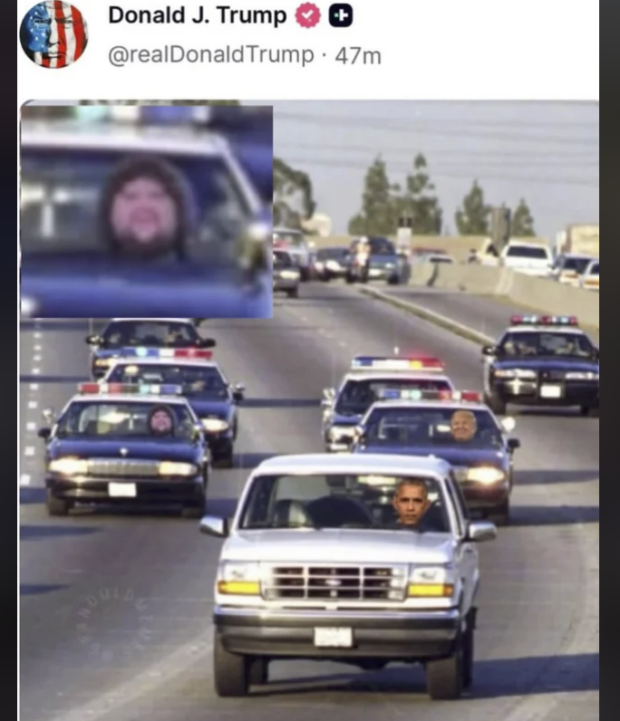 Trump posts banned JD Vance meme sparking rumors