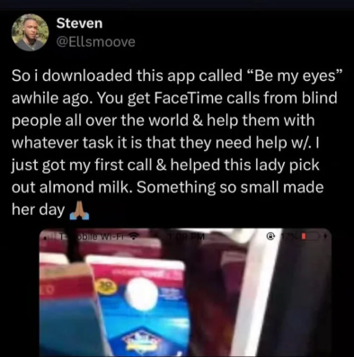 Be My Eyes App Lets You Help Blind People via FaceTime with Everyday Tasks