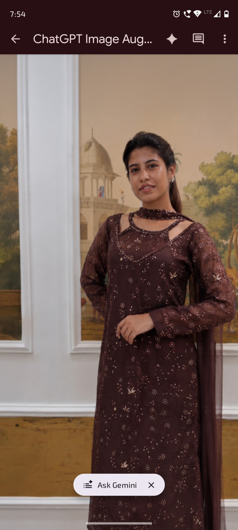 Long Pakistani Suit