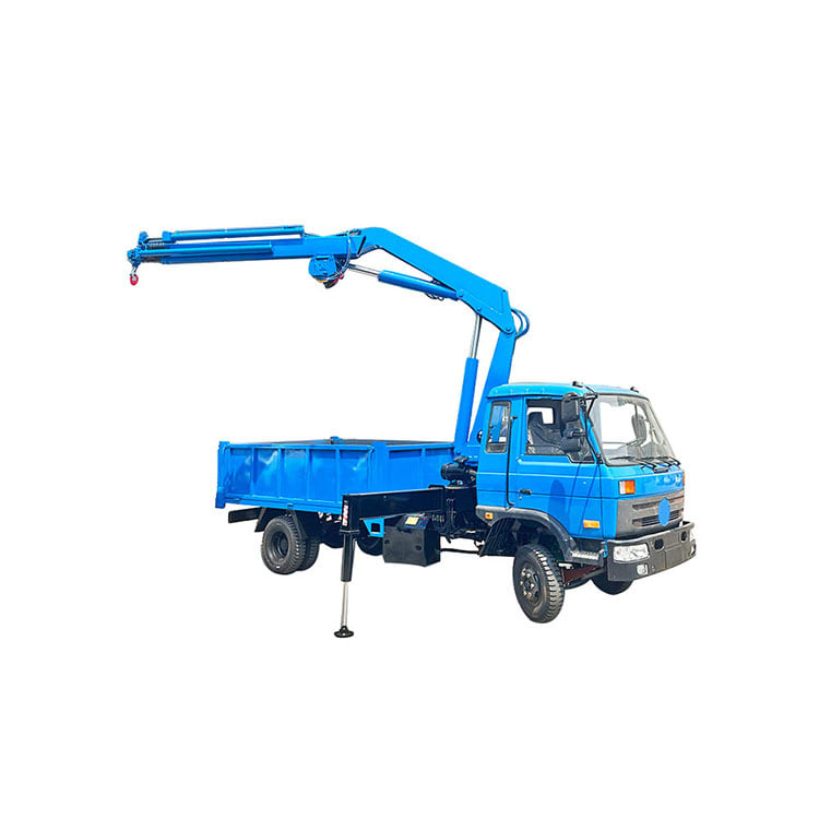 Folding arm crane