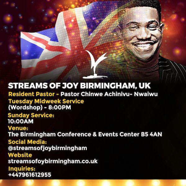 Streams of Joy Birmingham, Uk