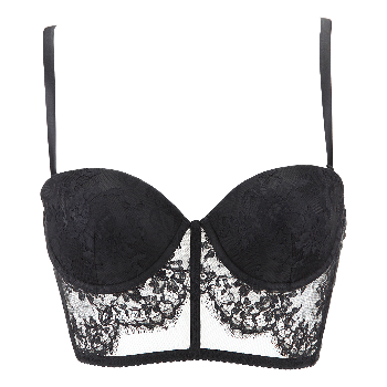 Trouva: I.D. Sarrieri Jamais Le Premier Soir Demi Bustier Bra