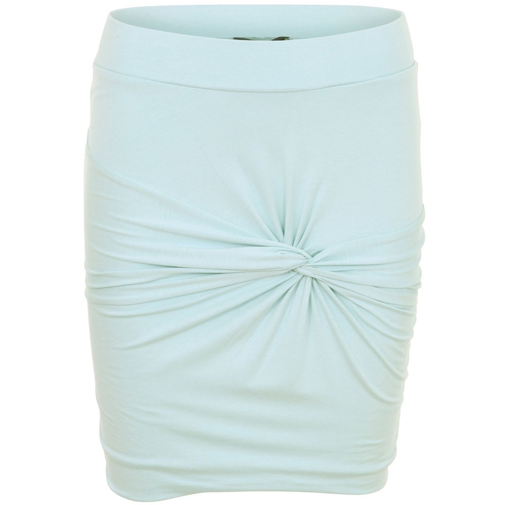 mbyM Mint Green Front Twist Skirt