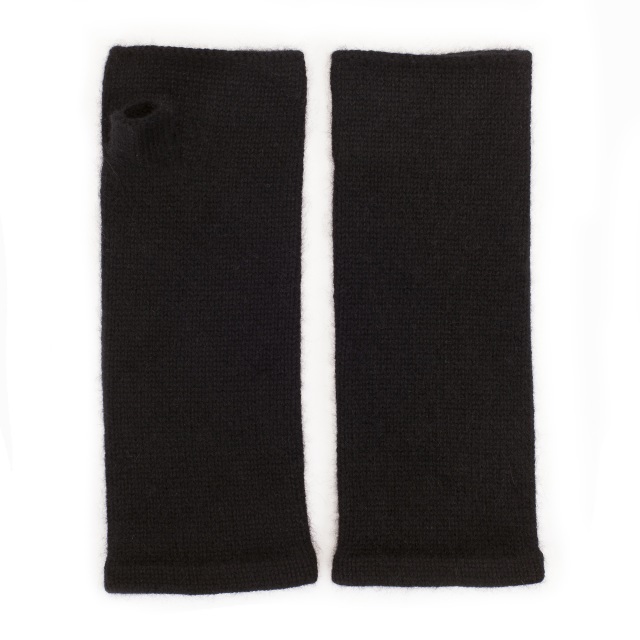 Trouva: Somerville Cashmere Wrist Warmer- Black