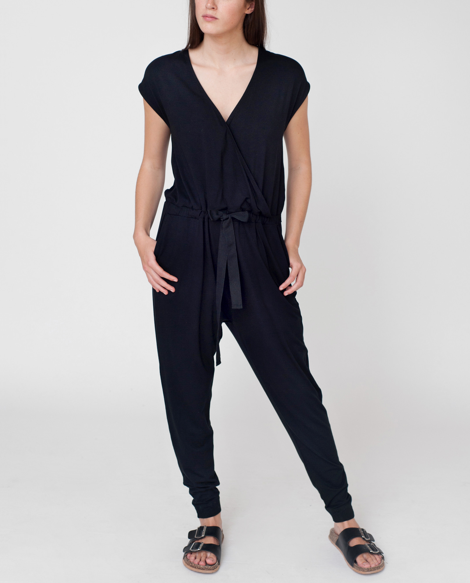 Trouva: Beaumont Organic Black Mia Luxury Jumpsuit