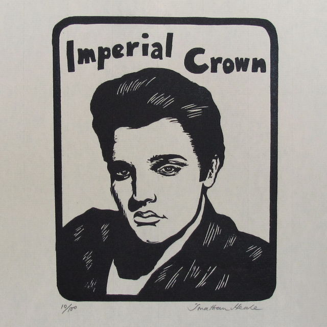 Jonathan Heale Woodcuts Modern Men’s Hairdos - Imperial Crown