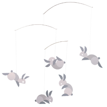 Flensted Circular Bunnies Mobile 