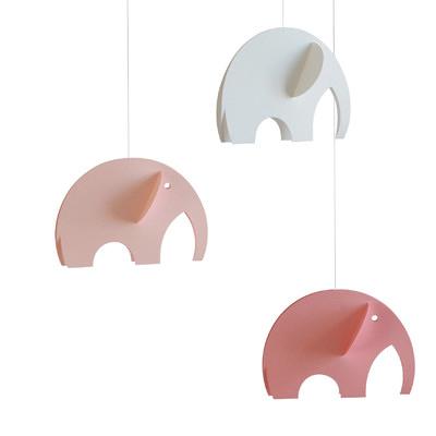 Flensted Olephants Pastel Mobile 