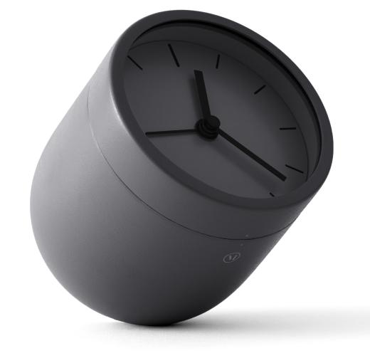 AUDO COPENHAGEN Carbon Norm Tumbler Alarm Clock 