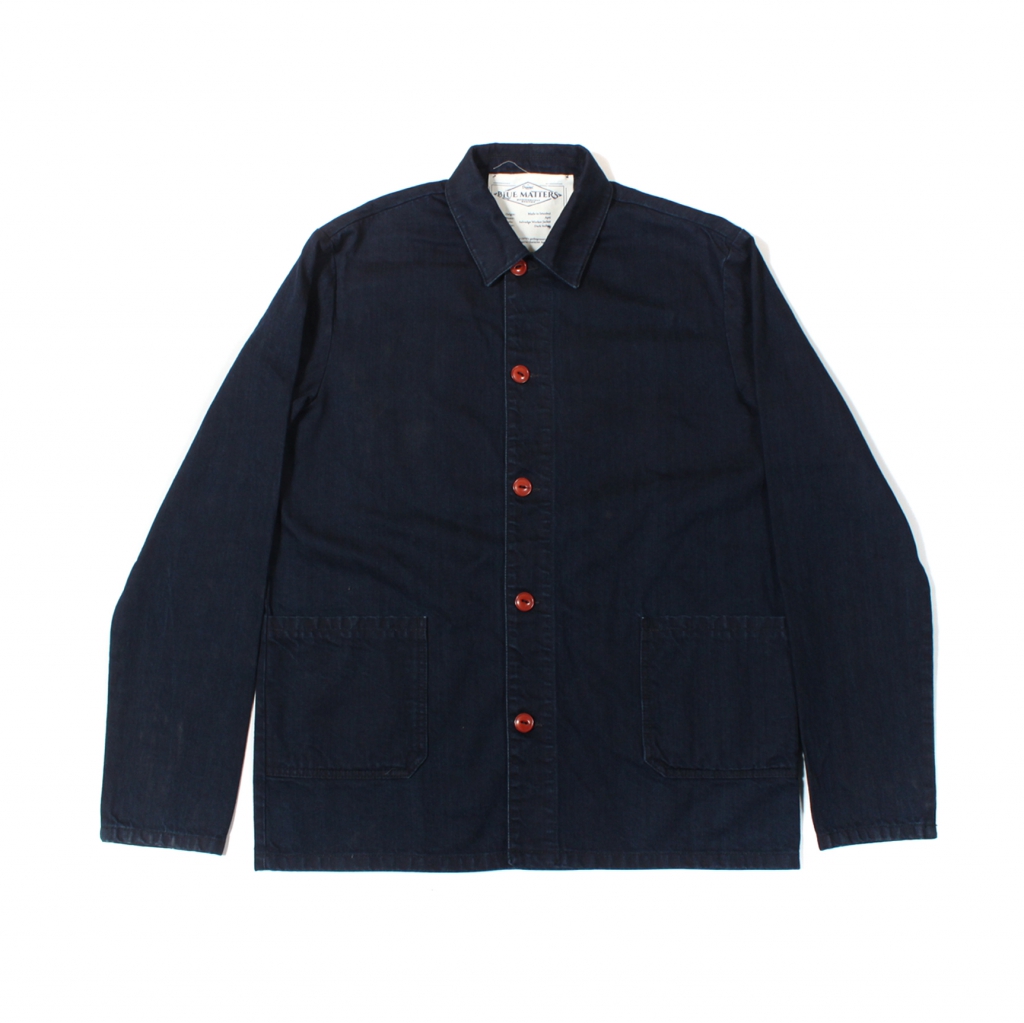 Trouva: Blue Matters Dark Indigo Worker Jacket