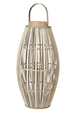 Broste Copenhagen Aleta Bamboo Natural Lantern