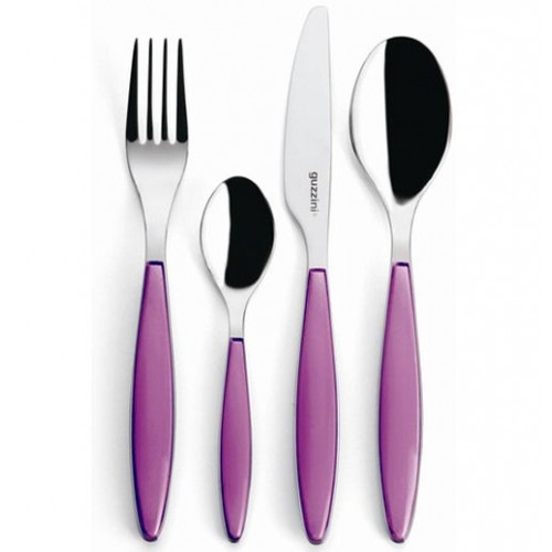 Guzzini Violet Feeling Individual Cutlery