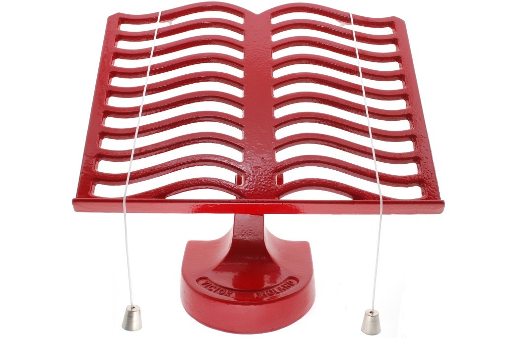 Victor Cookbook Stand in Chilli Red