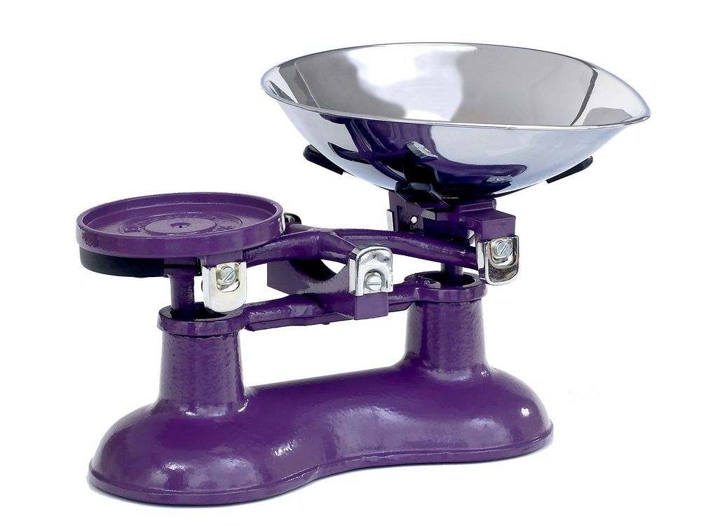 Victor Victor Cast Iron Kitchen Scales Berry