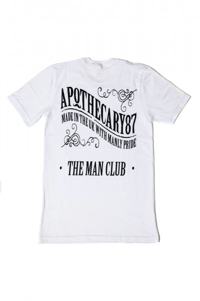 Apothecary 87 White Logo Tee