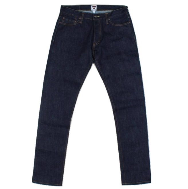 Trouva: Tellason Red Line Selvage Slim Taper Indigo Dyed Gustave Jeans