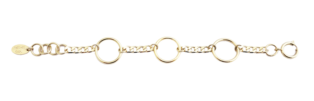 Justine Clenquet Chloe Gold Bracelet