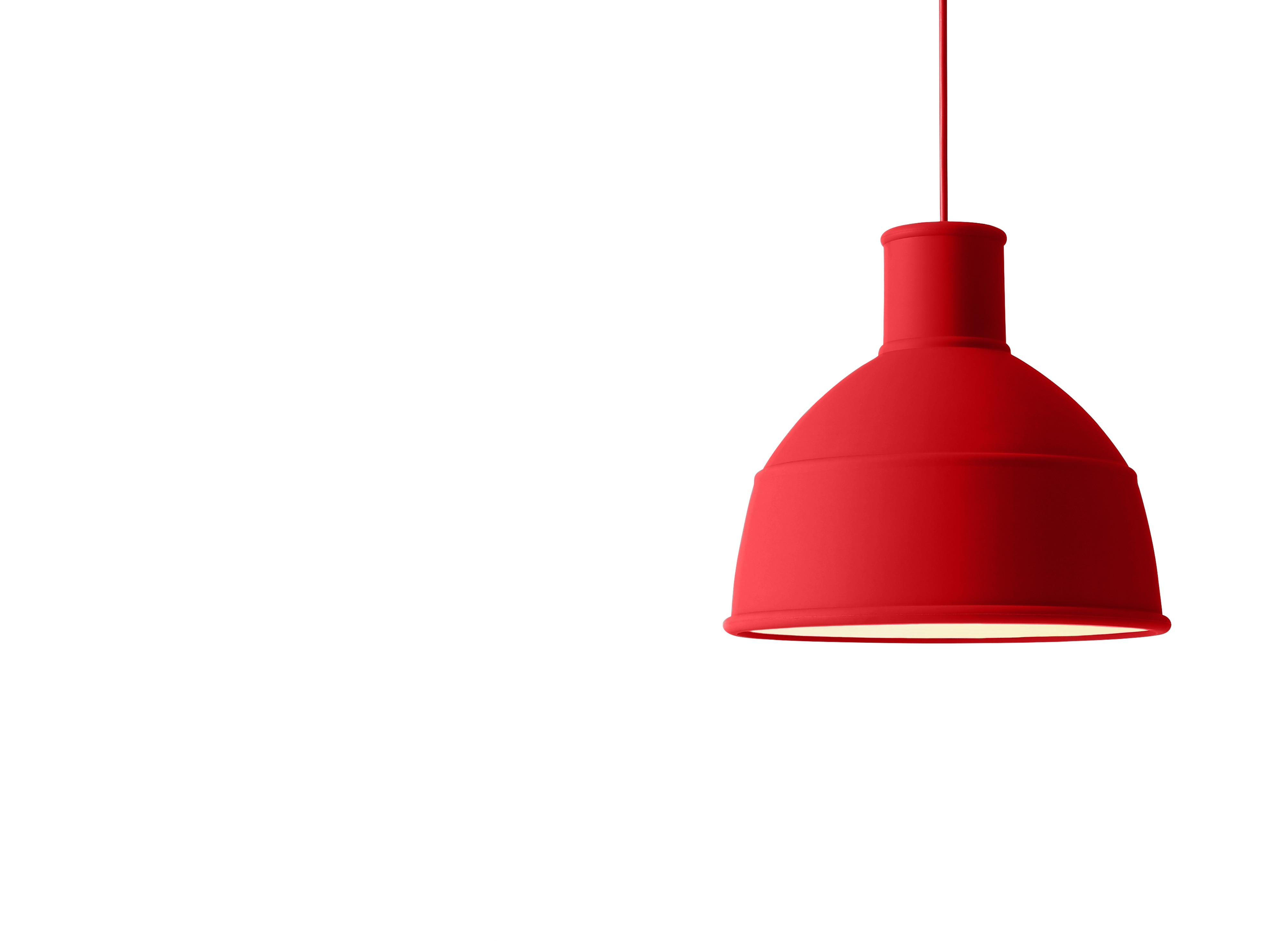 Muuto Dusty Red UNFOLD Pendant Light