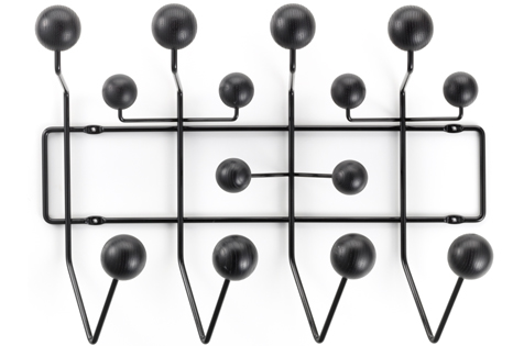 Vitra Black Ash HANG IT ALL Coat Hooks