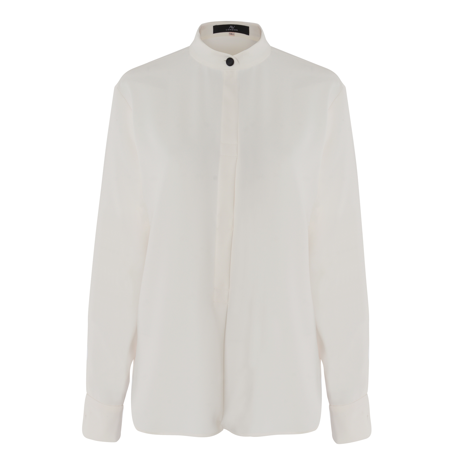 AV London White Long Sleeved Shirt