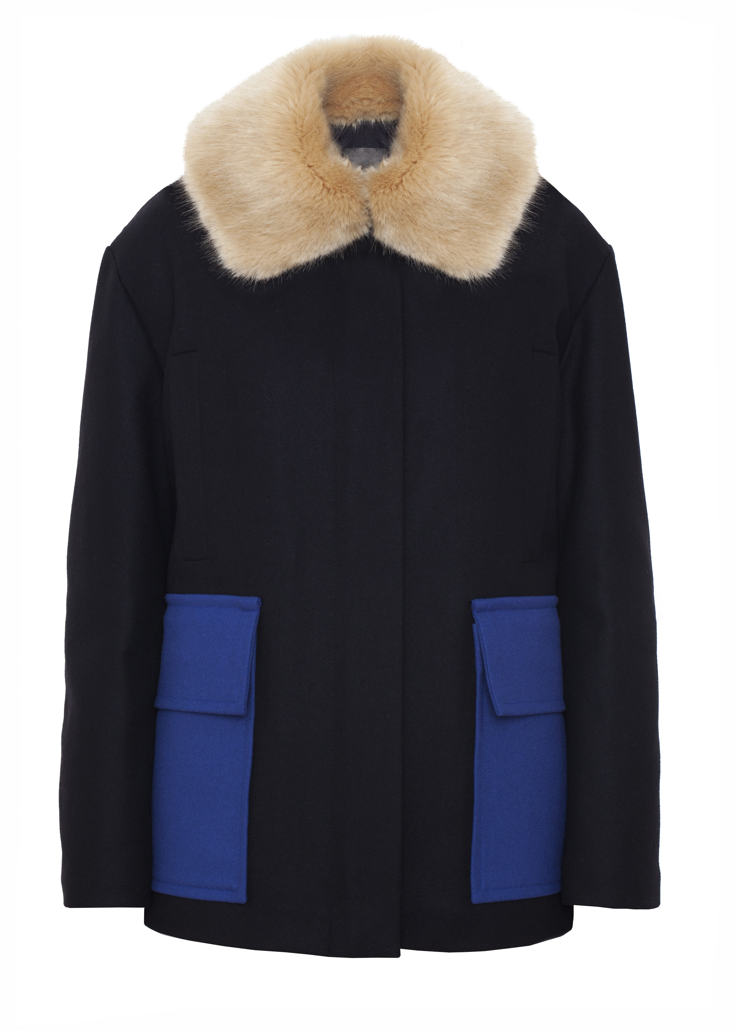 D.Efect Edna Jacket with Fur Collar