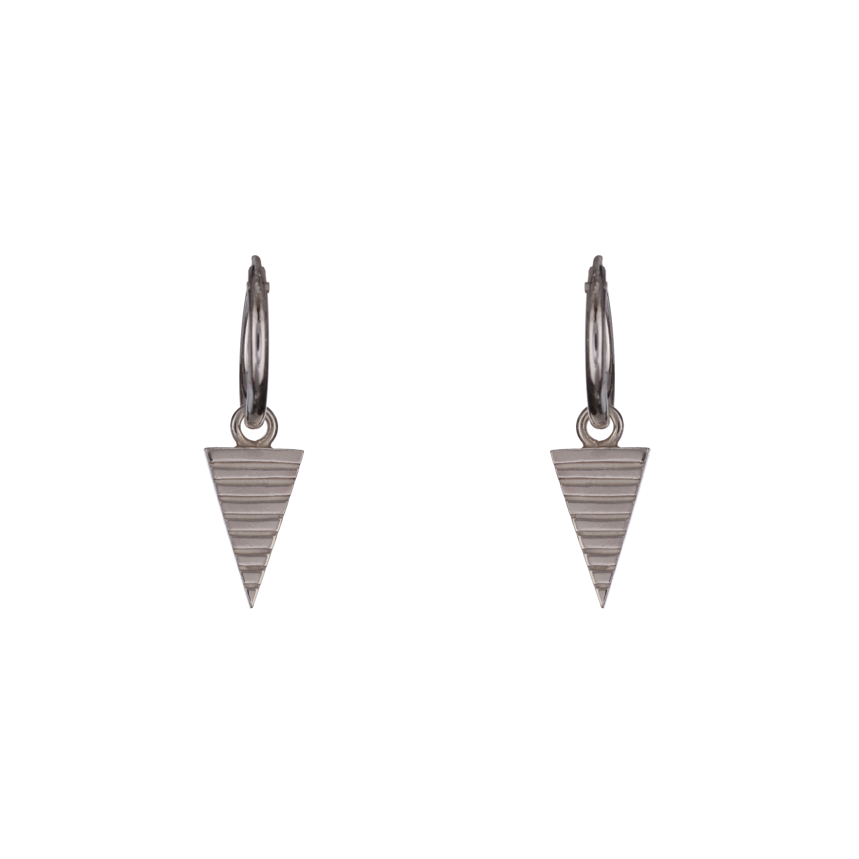 Kamilla Thorsen Tipi Silver Hoop Earrings 