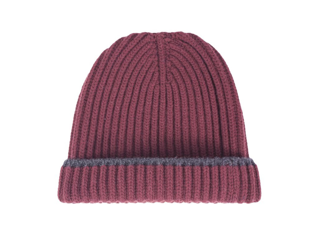 40 Colori Ribbed Wool And Cashmere Hat