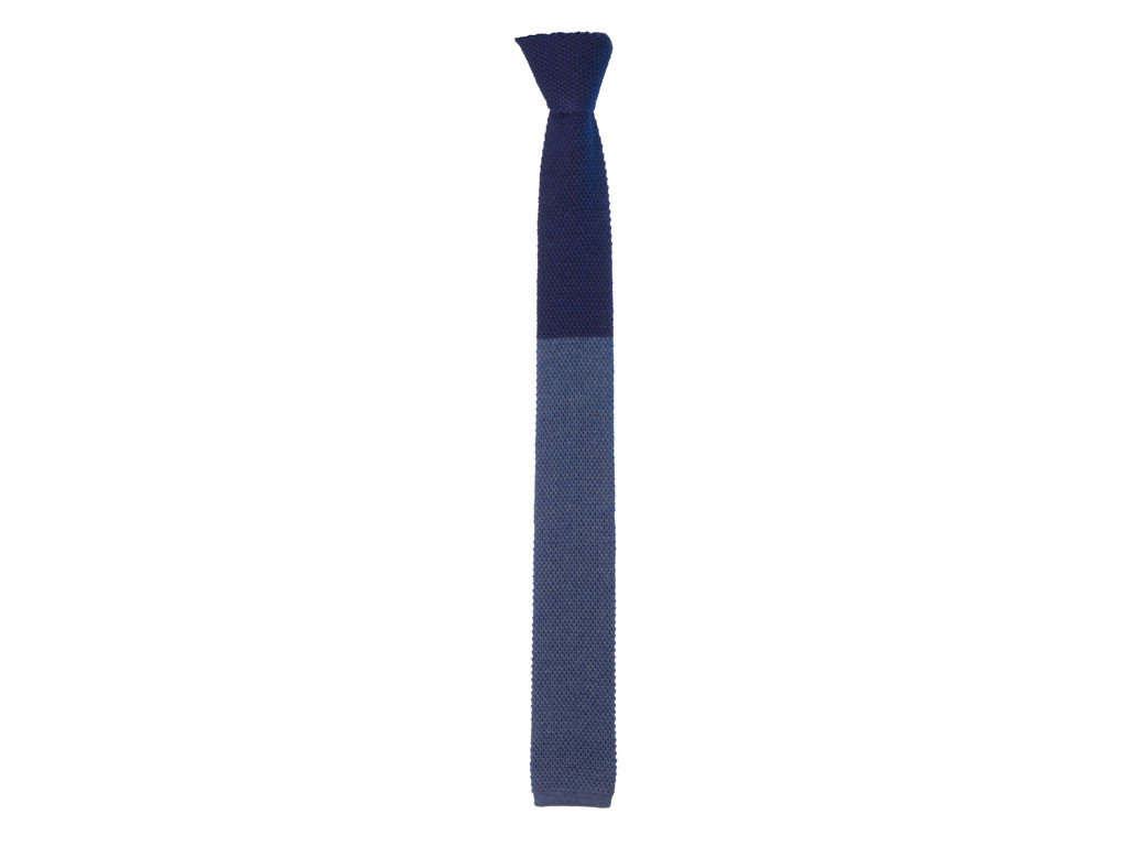 40 Colori Two Toned Wool Knitted Tie