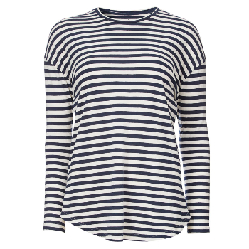 Trouva: Aiayu Stripe Drop Sleeve Tee