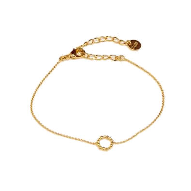 BDM Studio Gold Plated Queen Bracelet