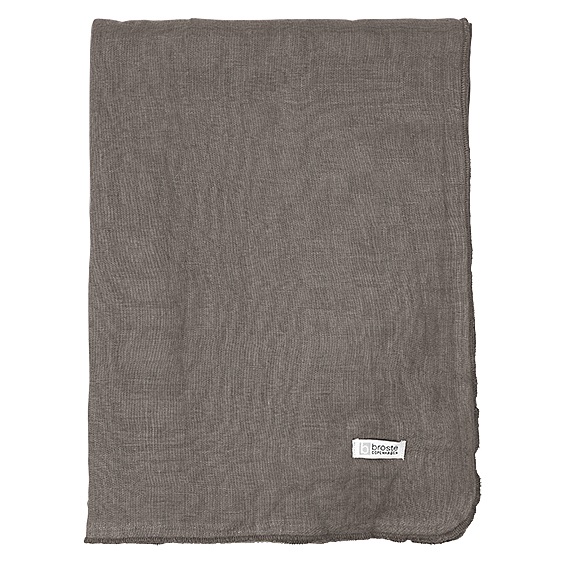 Broste Copenhagen Donkey Brown Eco Friendly Linen Tablecloth