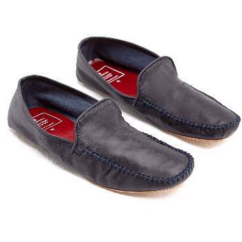 la-portegna-navy-rodrigo-leather-slippers