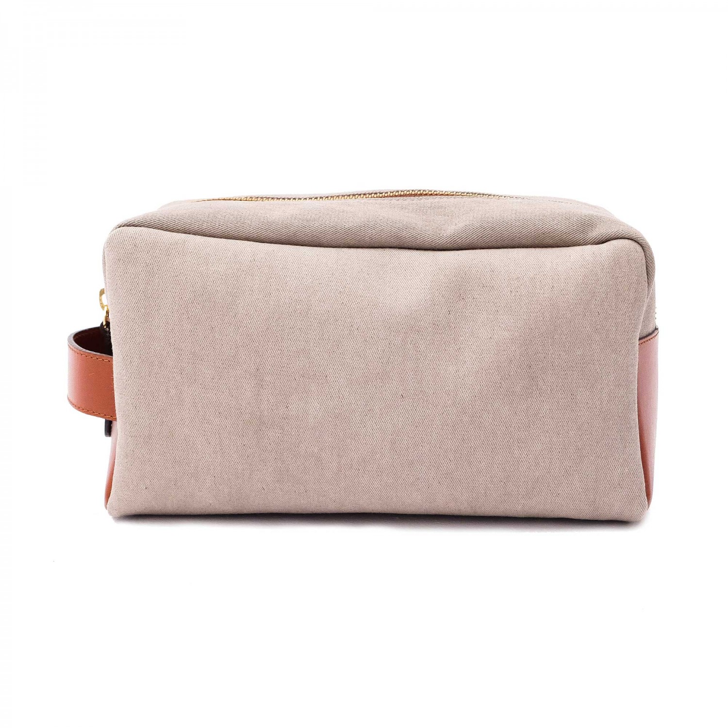 La Portegna  Cement Dopp Kit Travel Bag