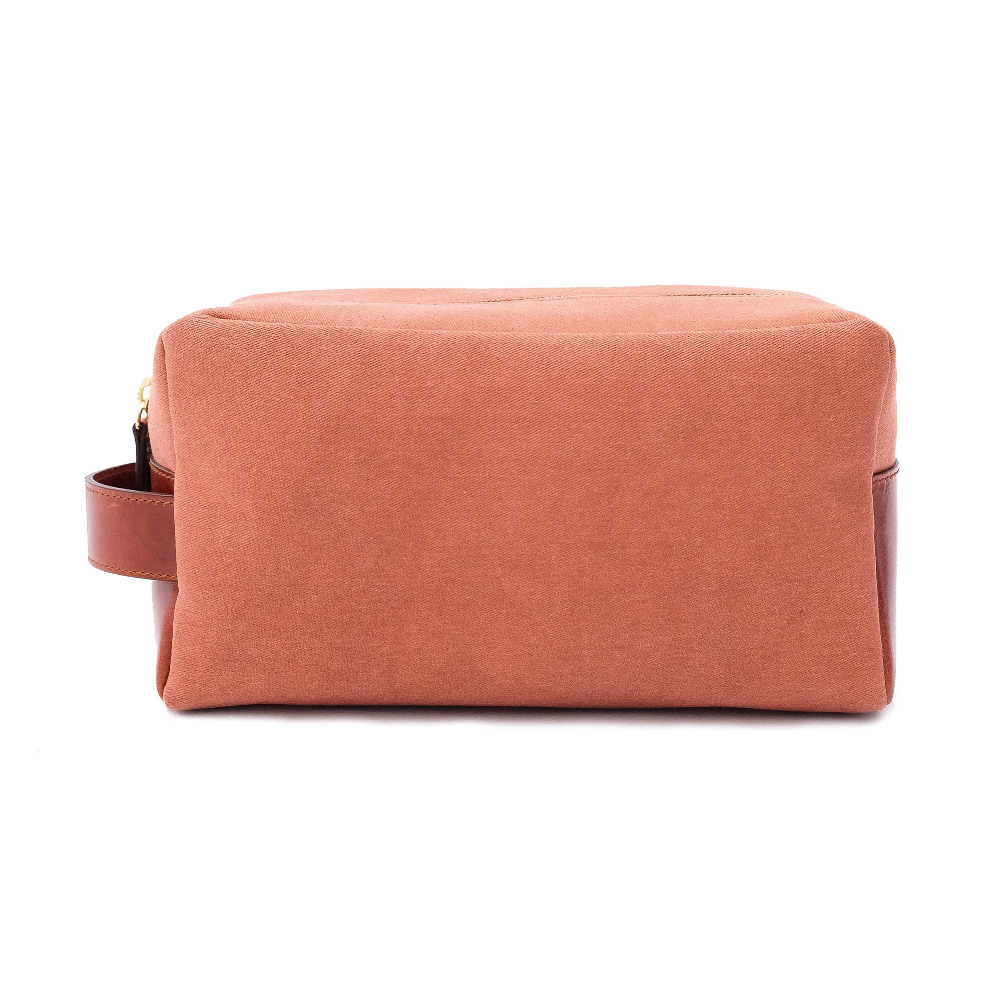 La Portegna  Terracotta Dopp Kit Travel Bag