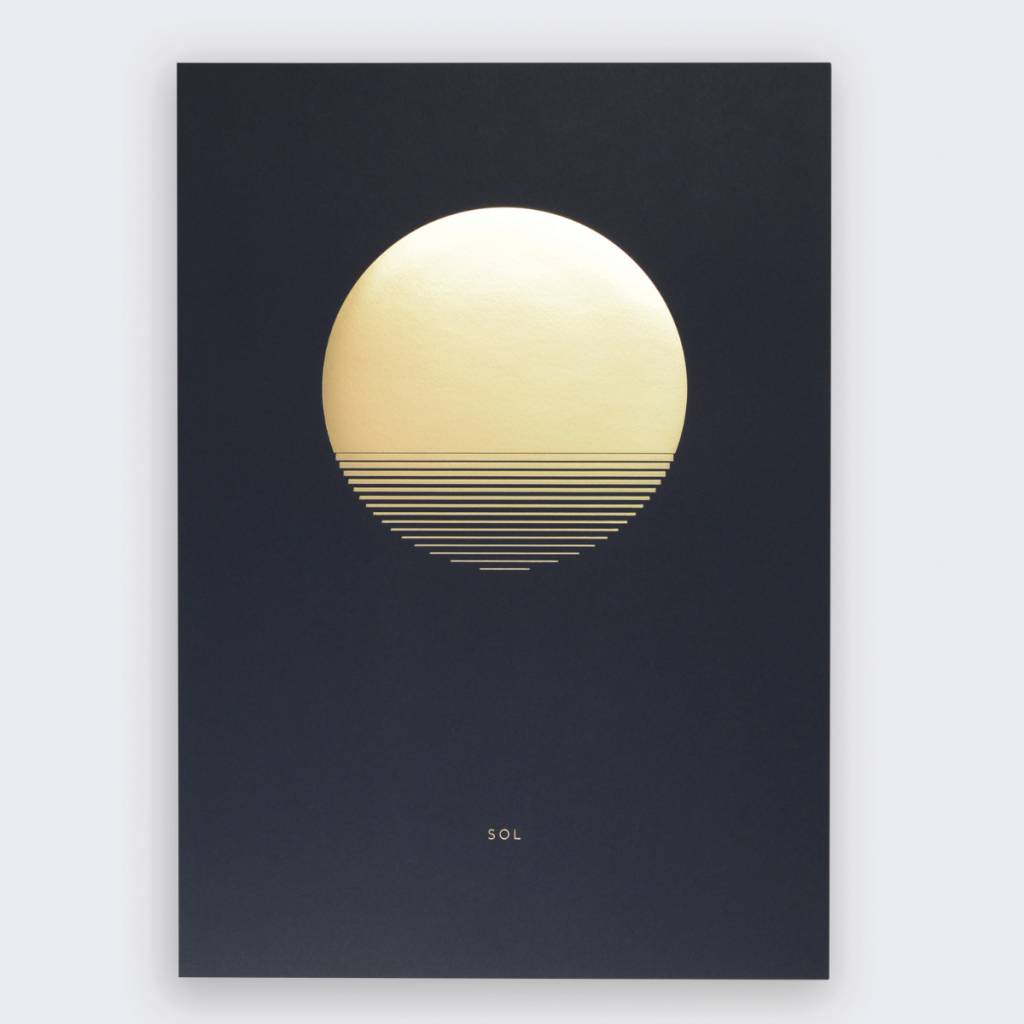 Tom Pigeon  Sol Dusk A3 Print