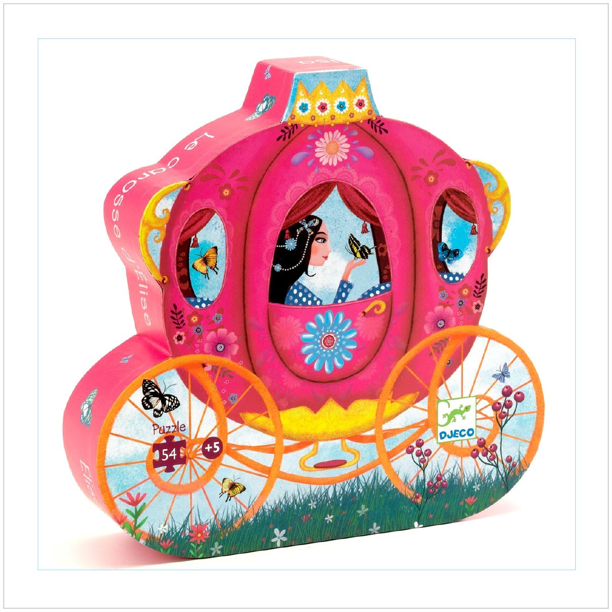 Djeco  Elise's Carriage Jigsaw Puzzle Age 5+