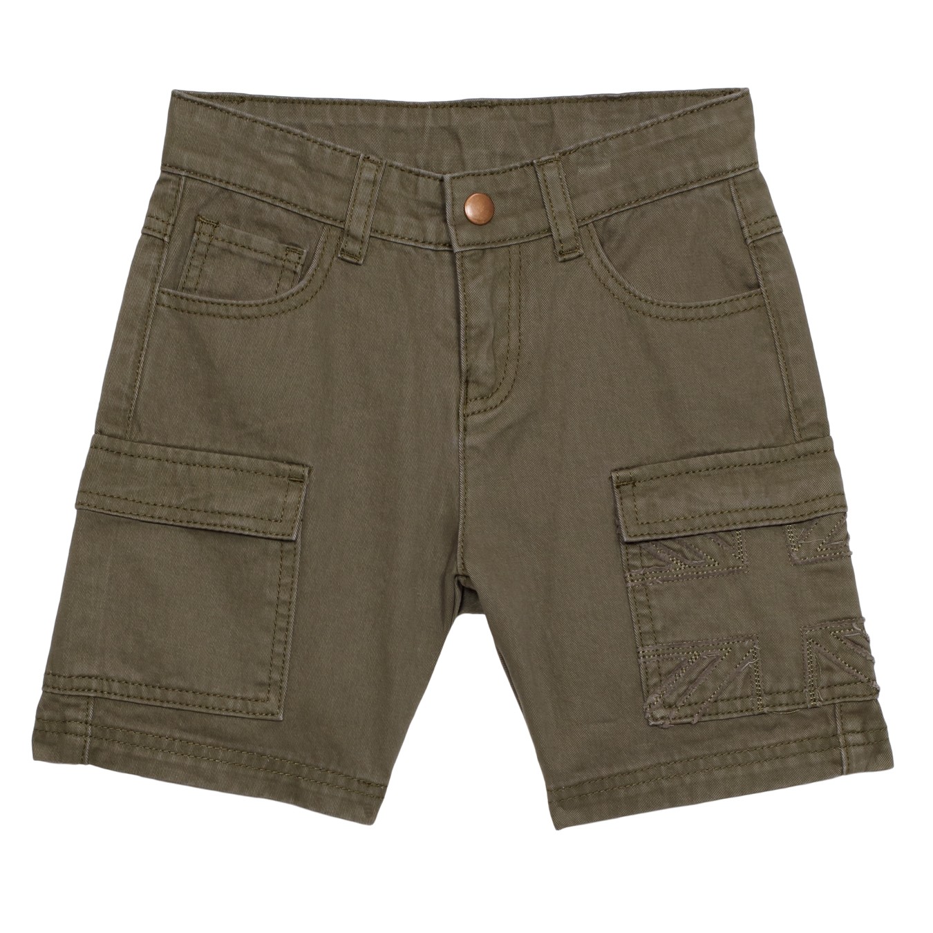 Wild & Gorgeous Khaki Boys Cargo Shorts