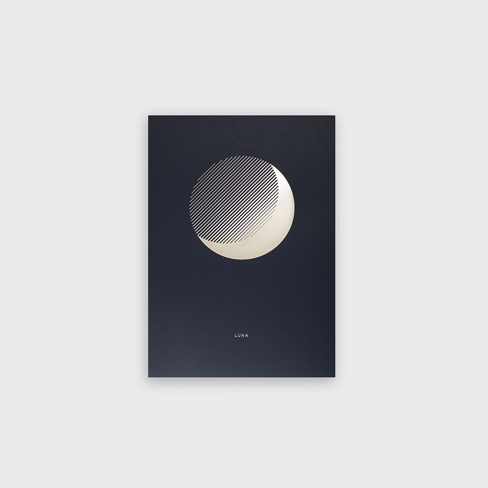 Tom Pigeon  Luna Dusk A3 Print