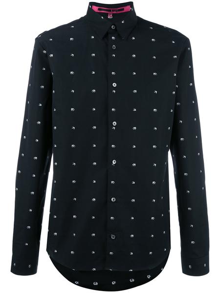 Alexander McQueen  Black Googe Shirt