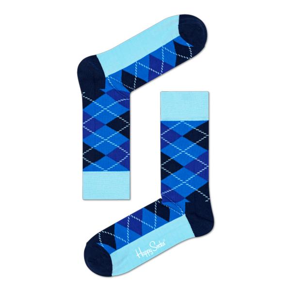 Happy Socks  Blue Argyle Socks