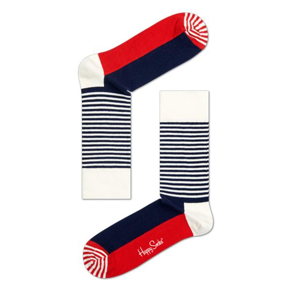 Happy Socks  Half Stripe Socks