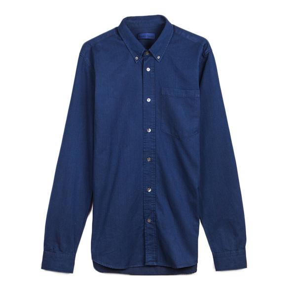 Études Studio Navy Acadia Raw Shirt 