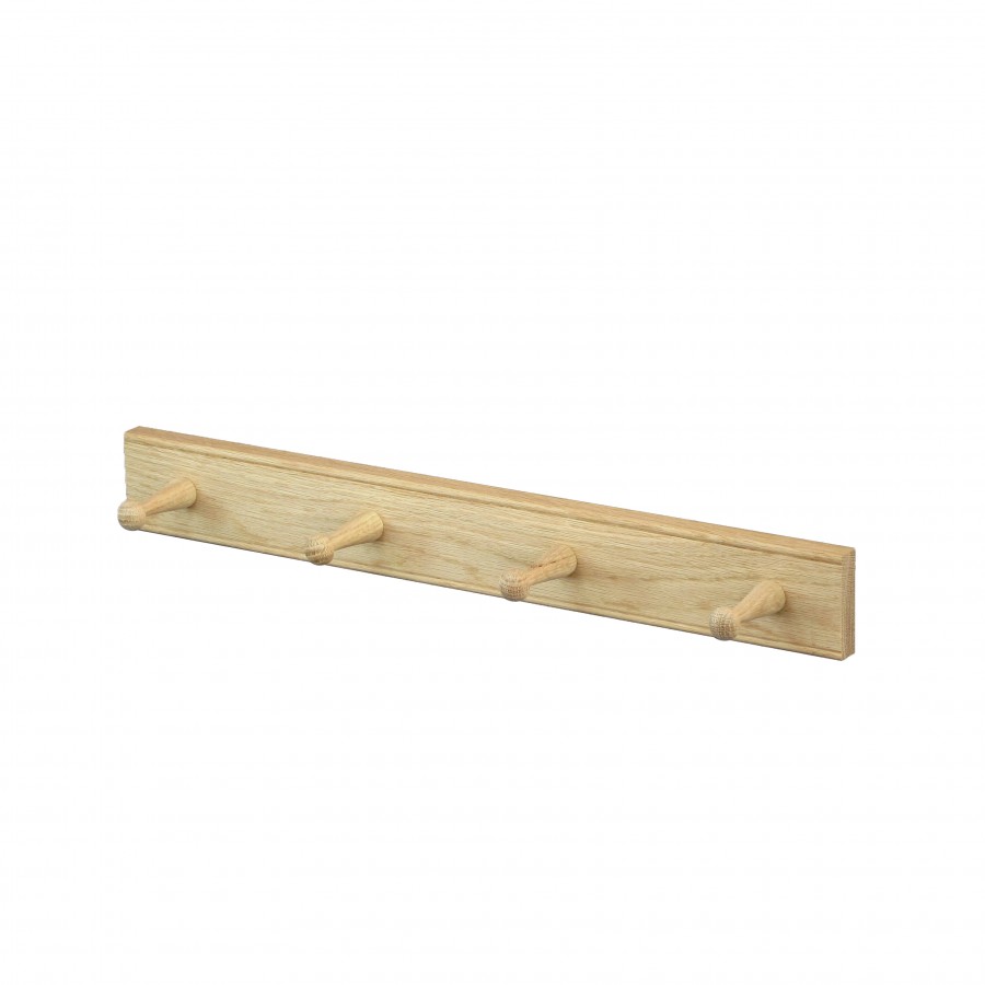 Creamore Mill Four Peg Oak Peg Rail