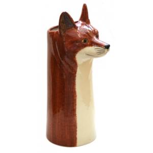 Quail Ceramics Large Fox Vase