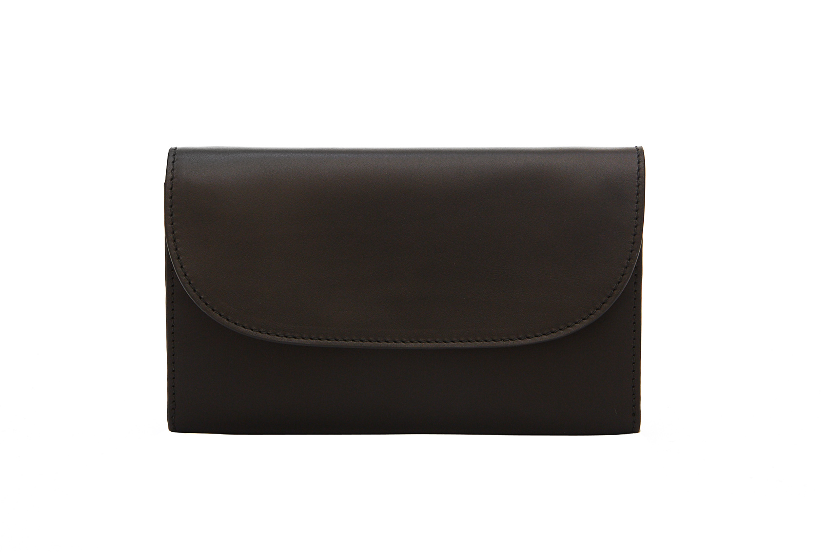 La Portegna  Lucia Black Chain Purse 